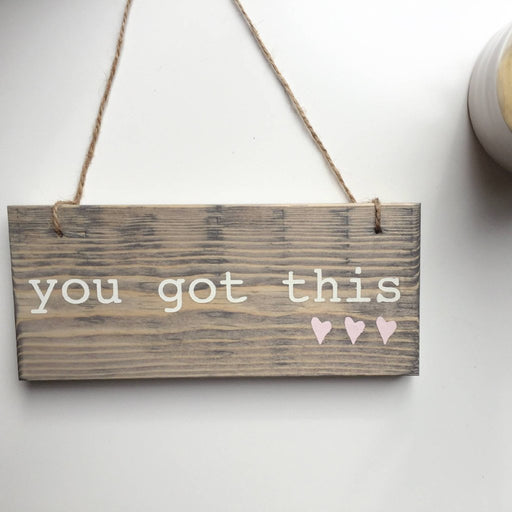 You Got This Sign, You Got This, Boss Babe Sign, Babe Cave Sign, Maker Wall Sign, Meditation Station, Meditation Room, Hustle Sign, Hustle